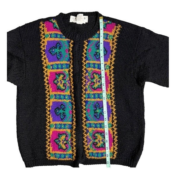 Michelle Stuart Studio Hand Knit Cardigan Sweater - Small - Picture 3 of 9